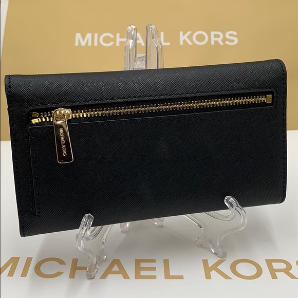 Michael Kors Jet Set Travel Lg Trifold Wallet - Picture 12 of 16